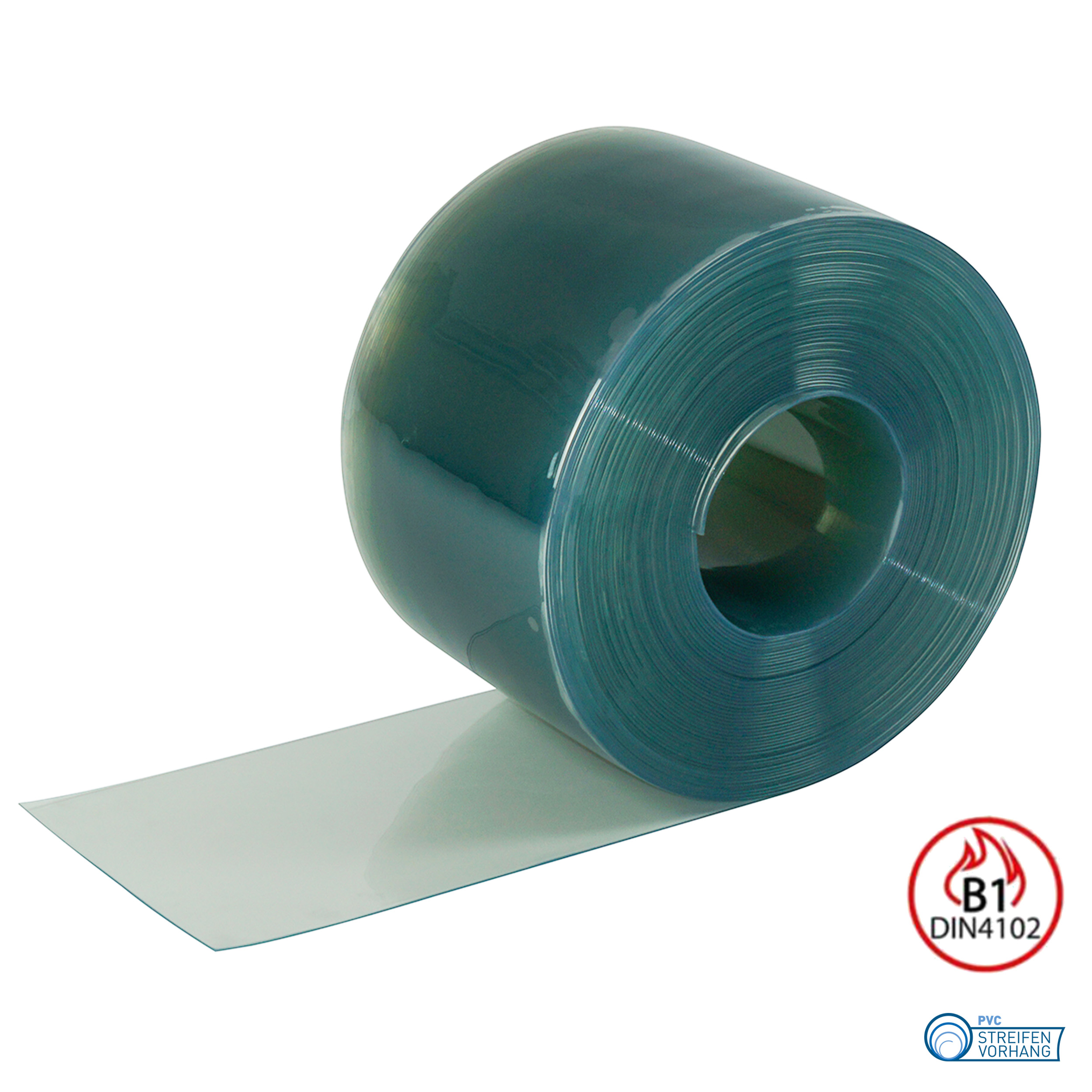 PVC Streifen Meterware FEUERHEMMEND