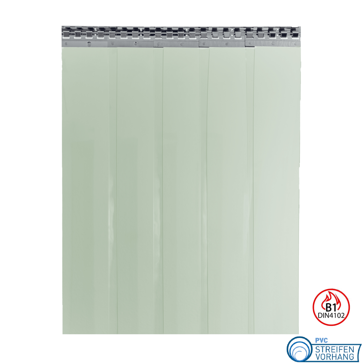 PVC Streifenvorhang feuerhemmend B1
