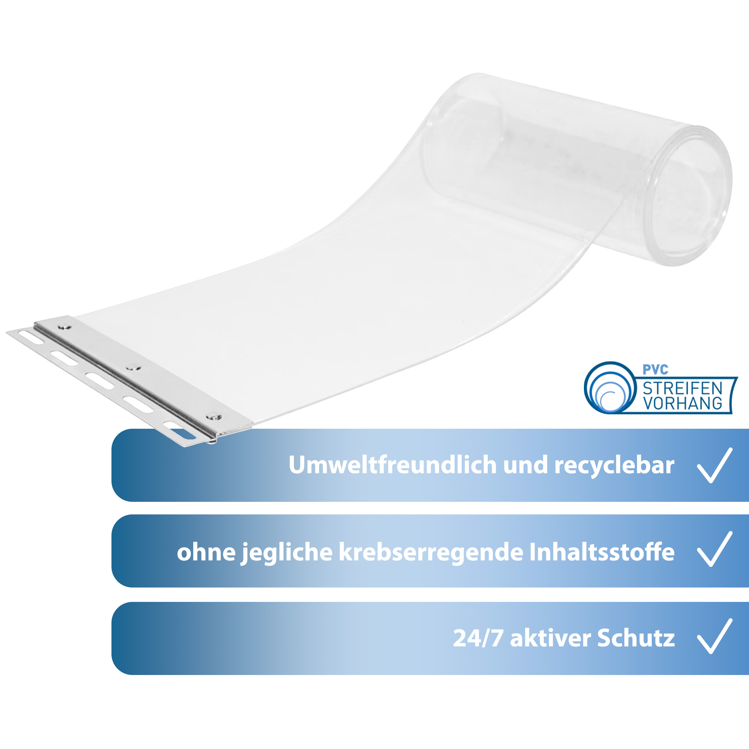 PVC Rollenware transparent glasklar – Bild 3