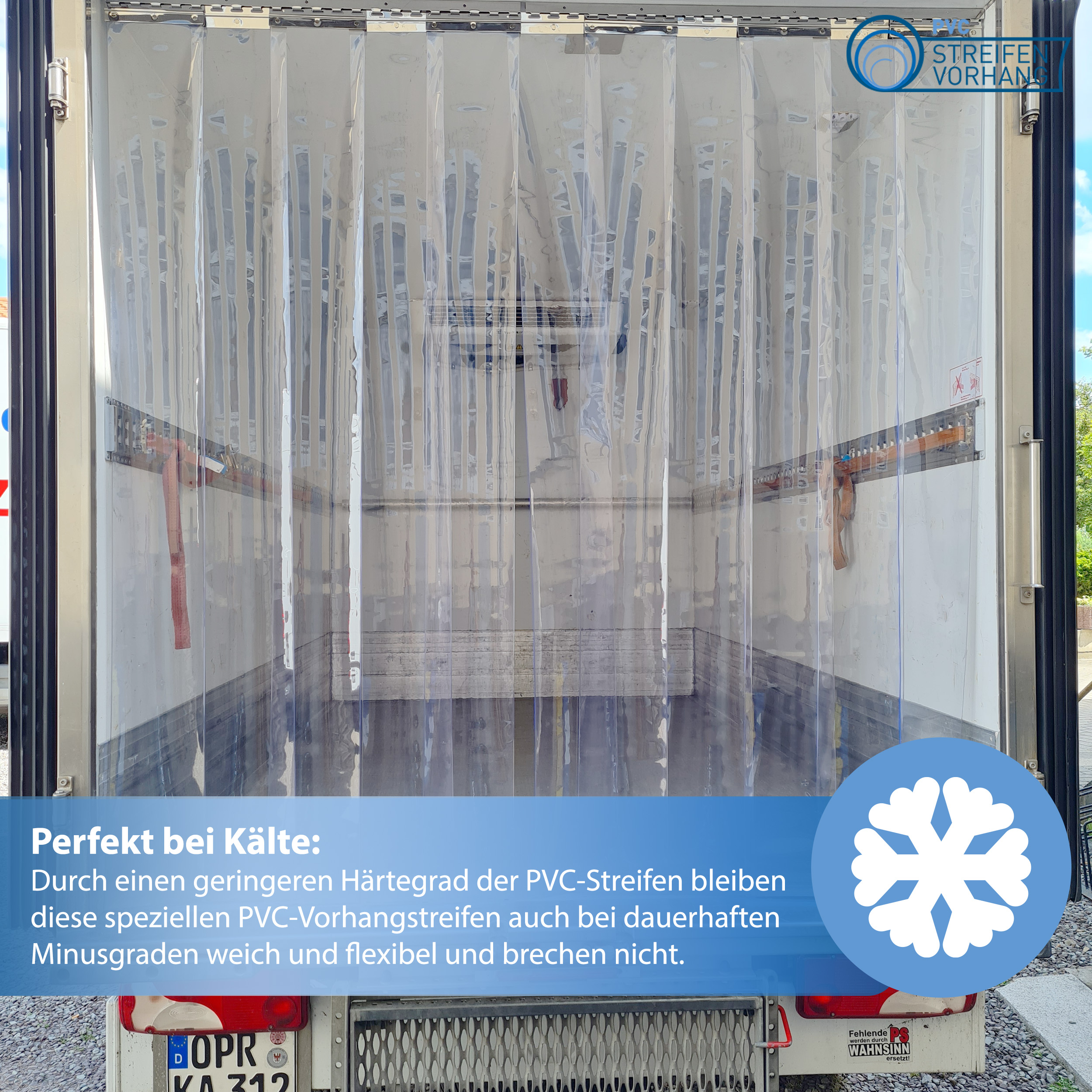 PVC Vorhang Ersatzstreifen KÜHLHAUS – Bild 5