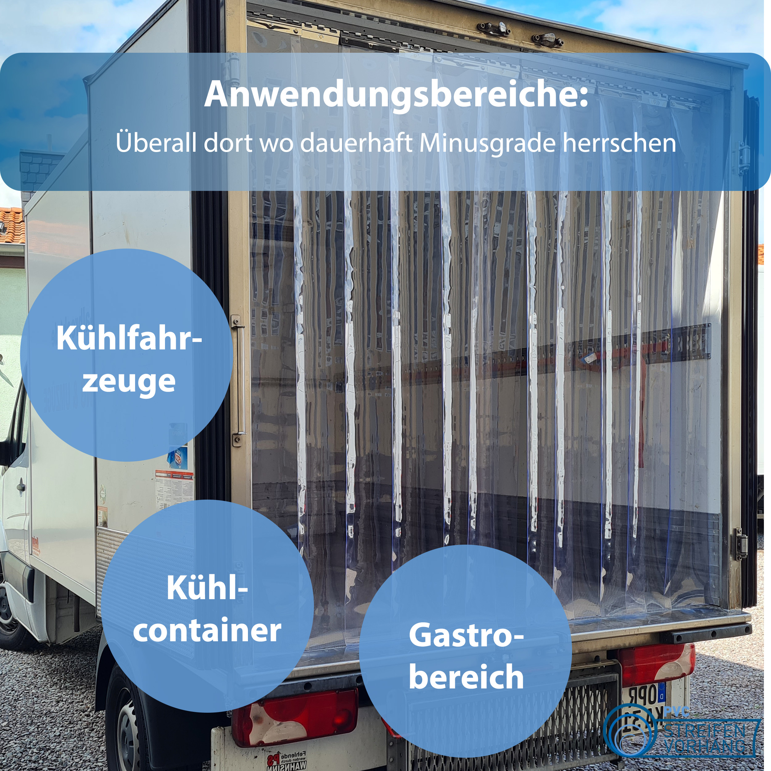 PVC Vorhang Ersatzstreifen KÜHLHAUS – Bild 4