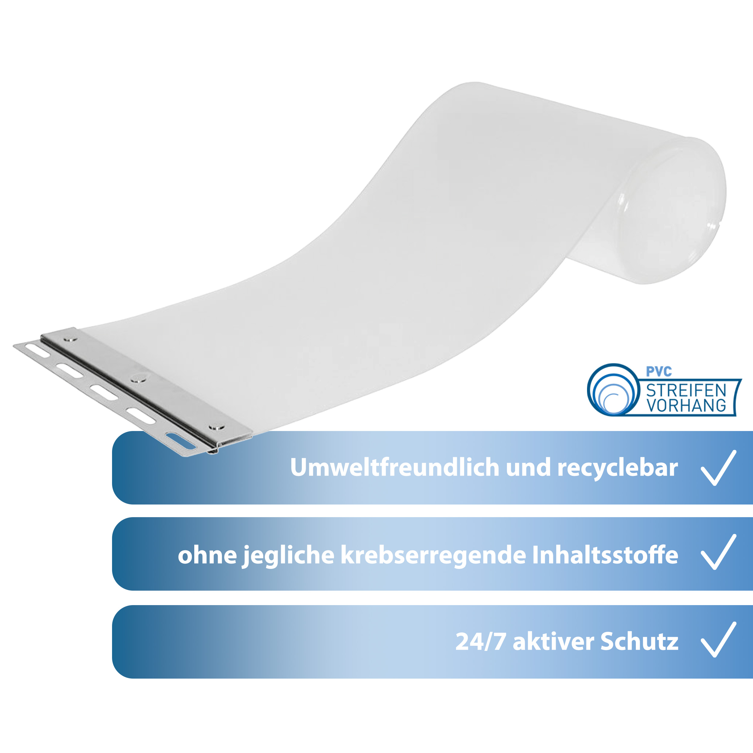 PVC Streifen Meterware MATTIERT – Bild 3