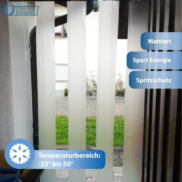 PVC Streifen Meterware MATTIERT – Bild 5