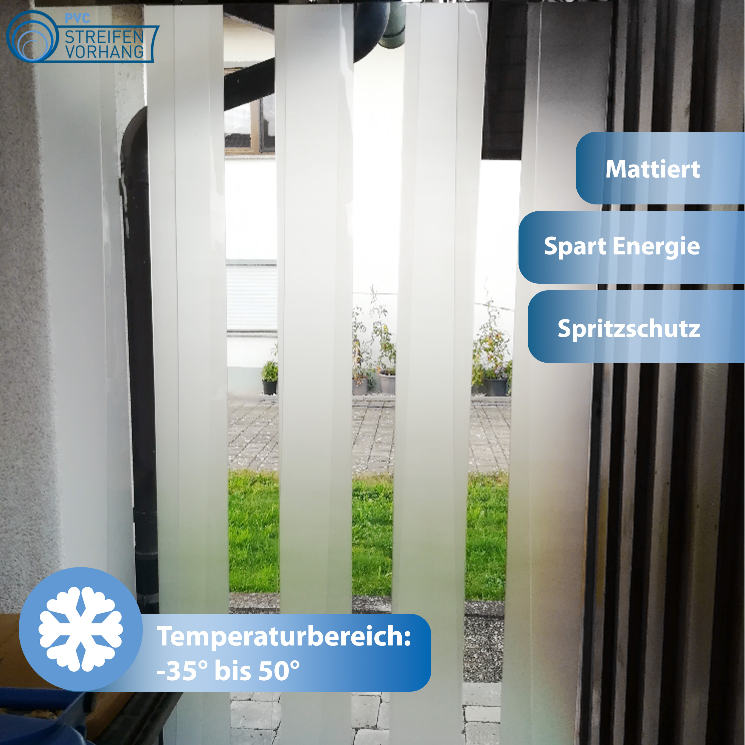 PVC Streifen Meterware MATTIERT – Bild 5