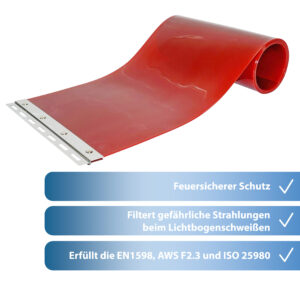 PVC Vorhang Ersatzstreifen SCHWEIßERSCHUTZ