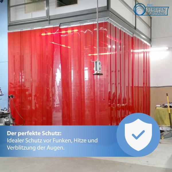 PVC Streifen Meterware SCHWEIßERSCHUTZ – Bild 4