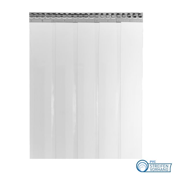 PVC Lamellenvorhang glasklar