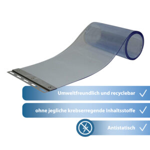 PVC Vorhang Ersatzstreifen anti-statisch