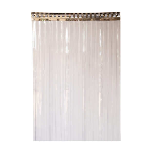 PVC Vorhang Ersatzstreifen Gerippt – Bild 3