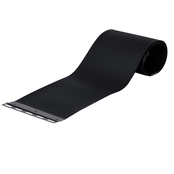 PVC Streifen Meterware Schwarz matt – Bild 2