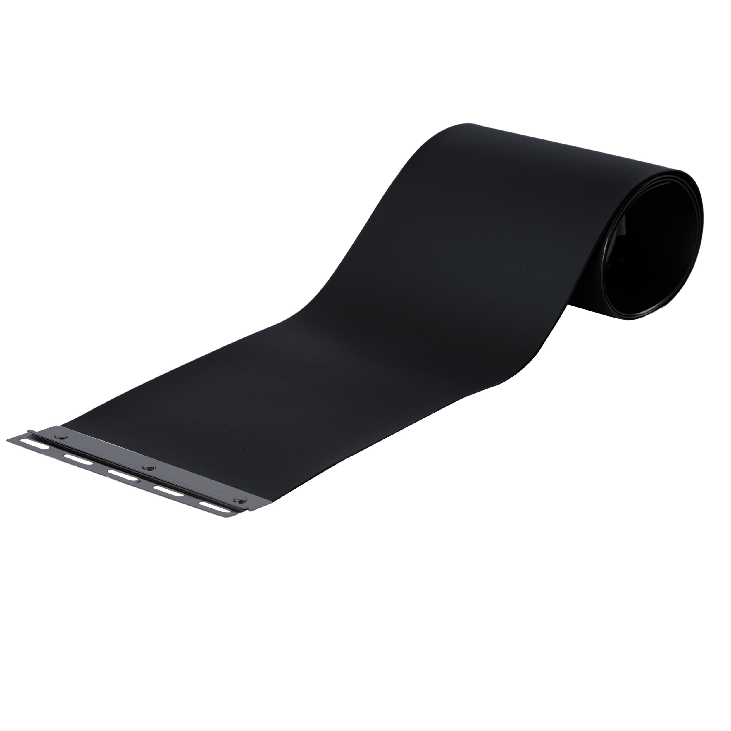 PVC Streifen Meterware Schwarz matt – Bild 2